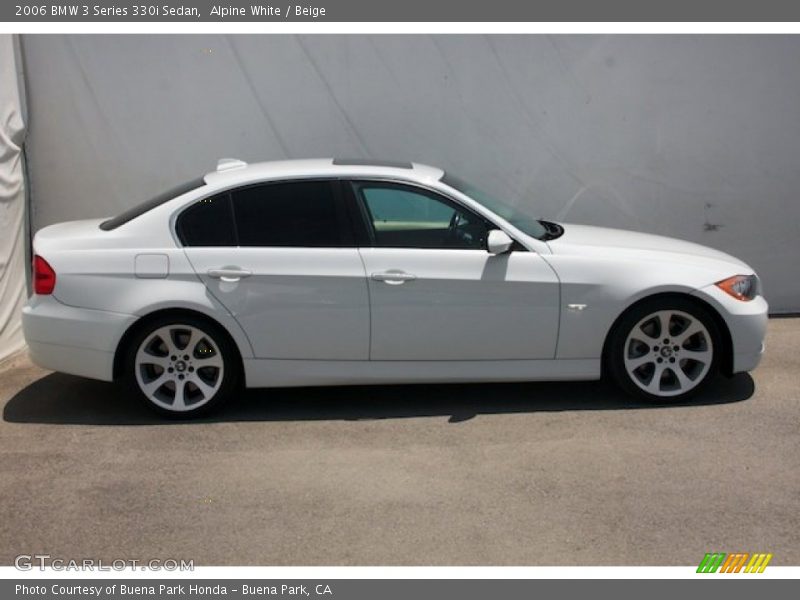 Alpine White / Beige 2006 BMW 3 Series 330i Sedan