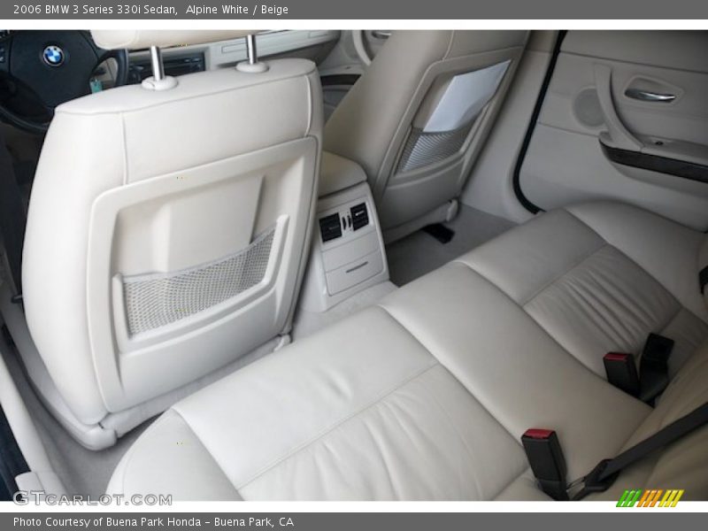 Alpine White / Beige 2006 BMW 3 Series 330i Sedan