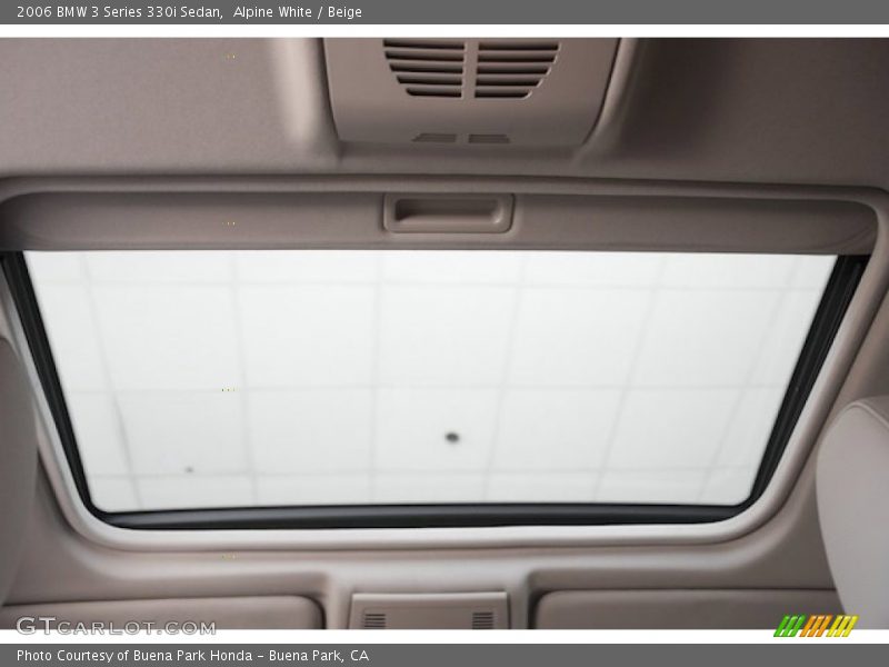 Alpine White / Beige 2006 BMW 3 Series 330i Sedan