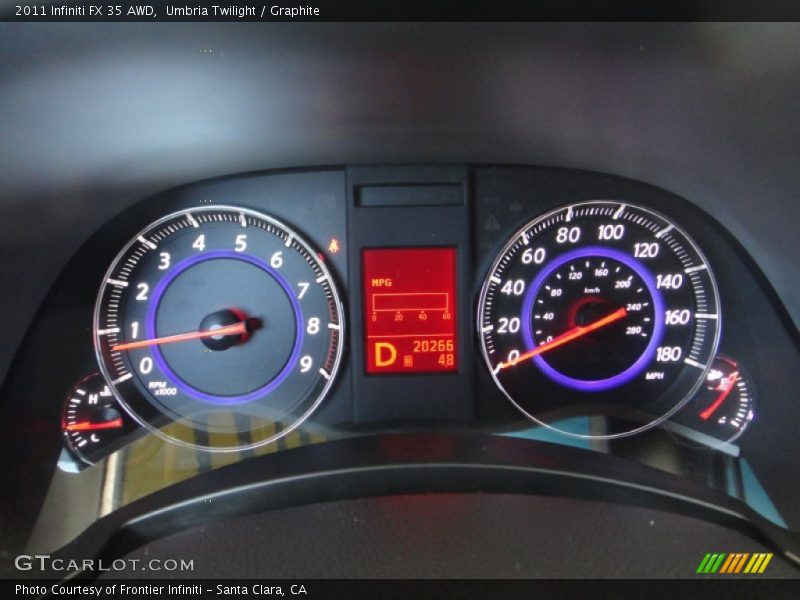 Umbria Twilight / Graphite 2011 Infiniti FX 35 AWD