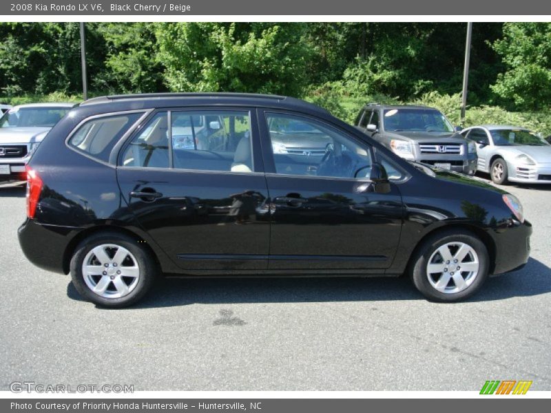 Black Cherry / Beige 2008 Kia Rondo LX V6