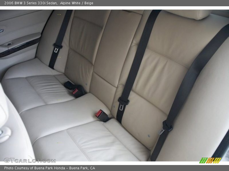Alpine White / Beige 2006 BMW 3 Series 330i Sedan