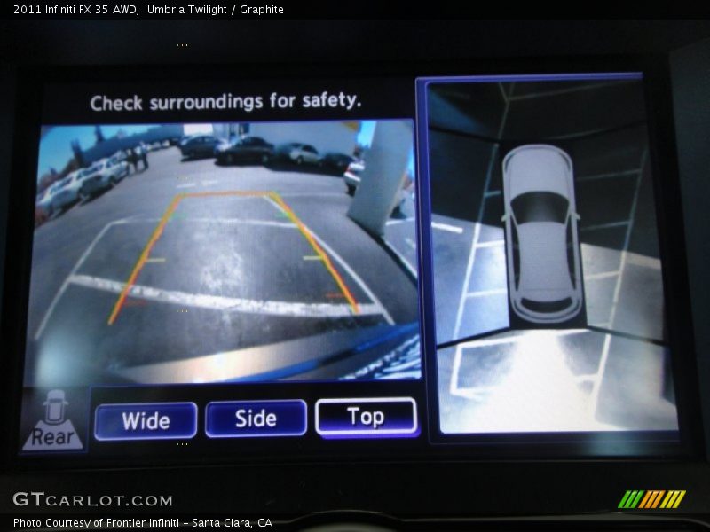Umbria Twilight / Graphite 2011 Infiniti FX 35 AWD