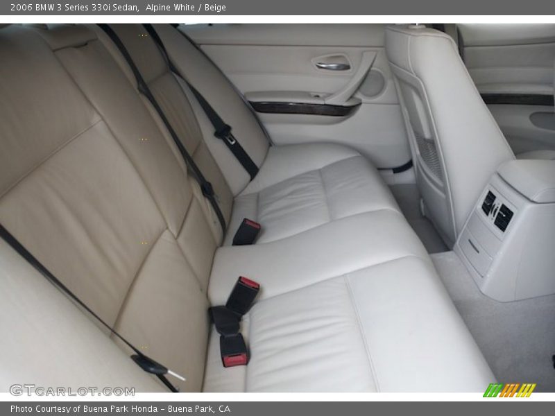 Alpine White / Beige 2006 BMW 3 Series 330i Sedan
