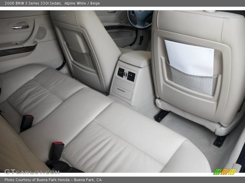 Alpine White / Beige 2006 BMW 3 Series 330i Sedan
