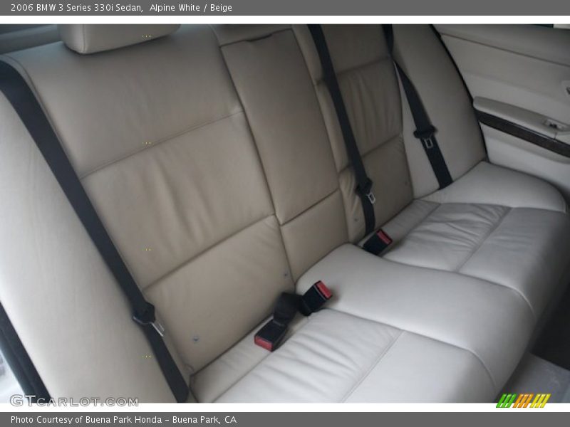 Alpine White / Beige 2006 BMW 3 Series 330i Sedan