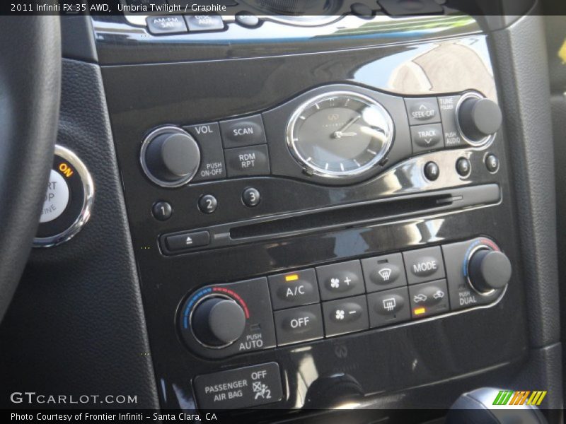 Umbria Twilight / Graphite 2011 Infiniti FX 35 AWD