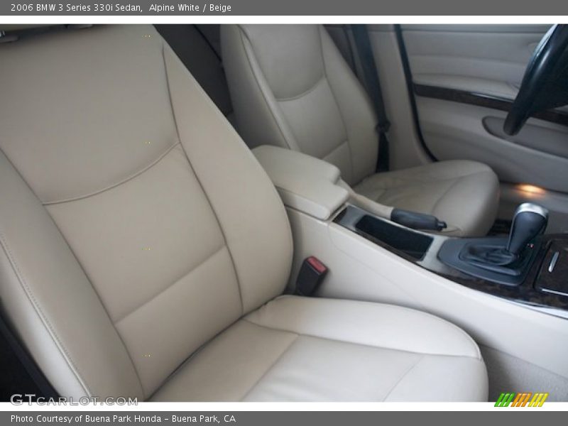 Alpine White / Beige 2006 BMW 3 Series 330i Sedan