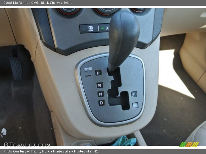 Black Cherry / Beige 2008 Kia Rondo LX V6