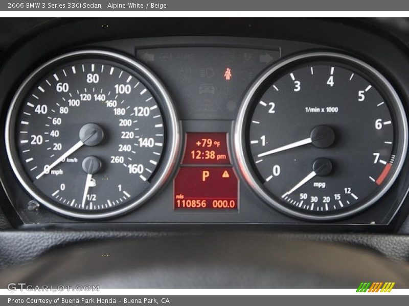 Alpine White / Beige 2006 BMW 3 Series 330i Sedan