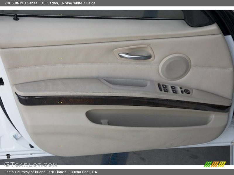 Alpine White / Beige 2006 BMW 3 Series 330i Sedan