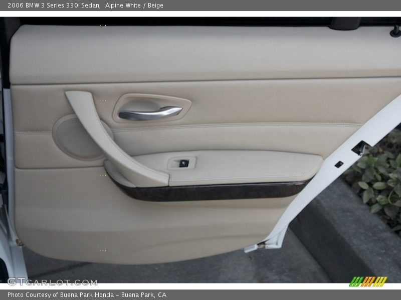 Alpine White / Beige 2006 BMW 3 Series 330i Sedan