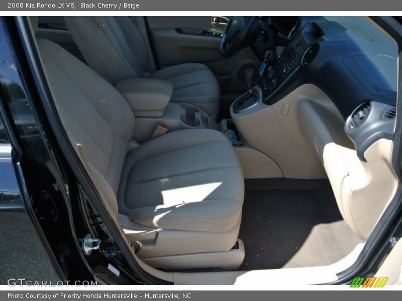 Black Cherry / Beige 2008 Kia Rondo LX V6
