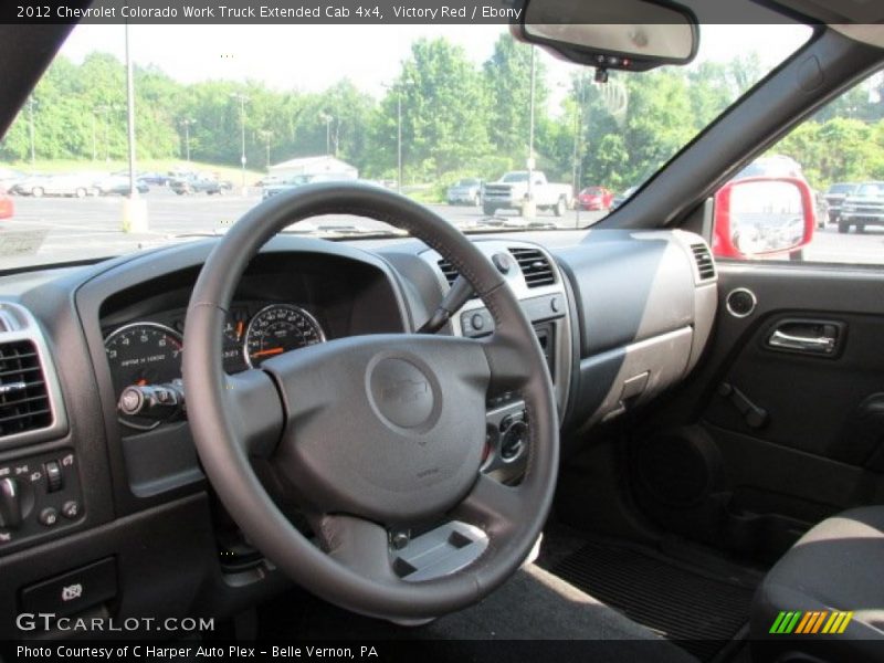 Dashboard of 2012 Colorado Work Truck Extended Cab 4x4