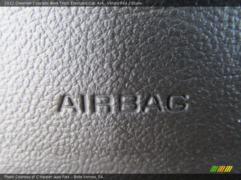 Victory Red / Ebony 2012 Chevrolet Colorado Work Truck Extended Cab 4x4