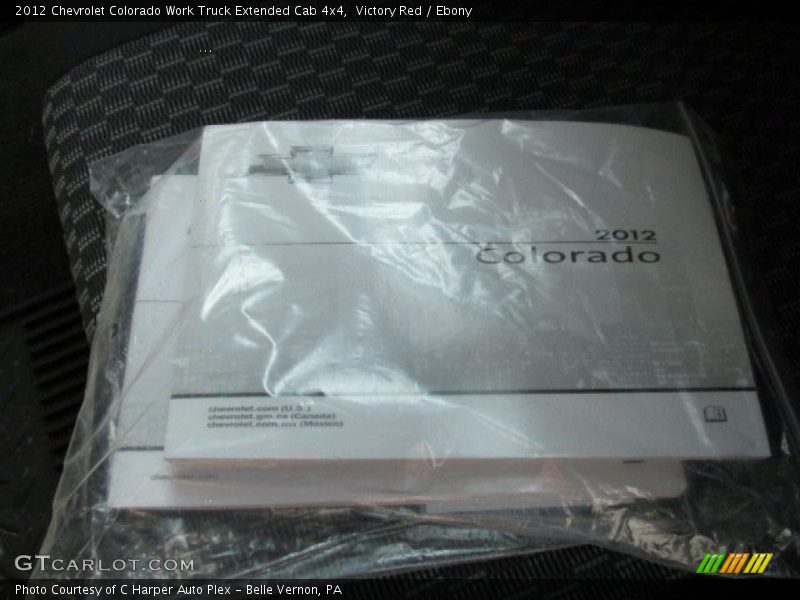 Victory Red / Ebony 2012 Chevrolet Colorado Work Truck Extended Cab 4x4