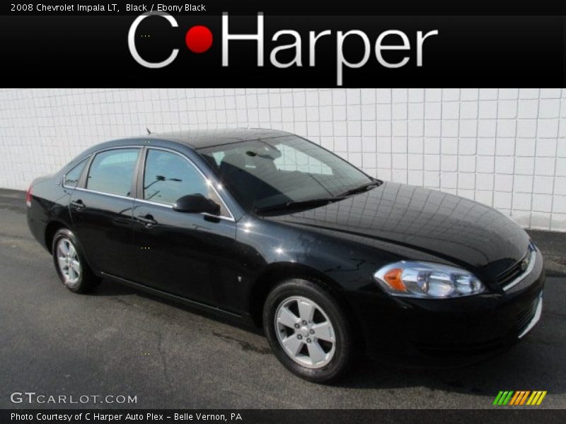Black / Ebony Black 2008 Chevrolet Impala LT