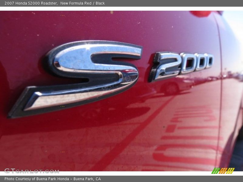 New Formula Red / Black 2007 Honda S2000 Roadster