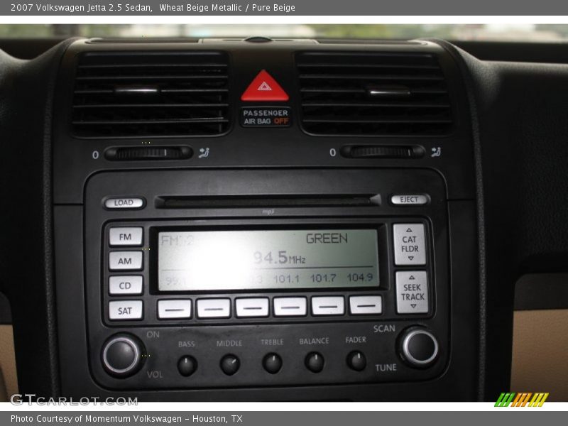 Wheat Beige Metallic / Pure Beige 2007 Volkswagen Jetta 2.5 Sedan