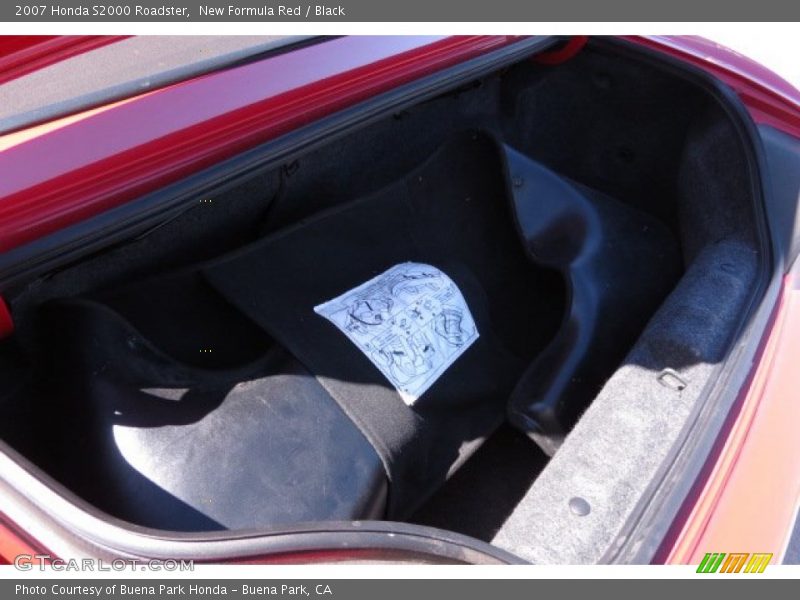 New Formula Red / Black 2007 Honda S2000 Roadster