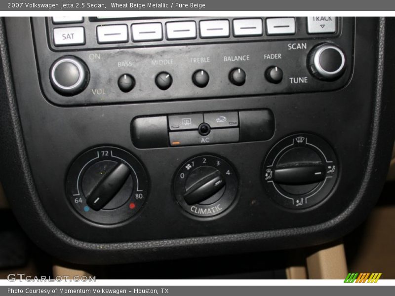Wheat Beige Metallic / Pure Beige 2007 Volkswagen Jetta 2.5 Sedan