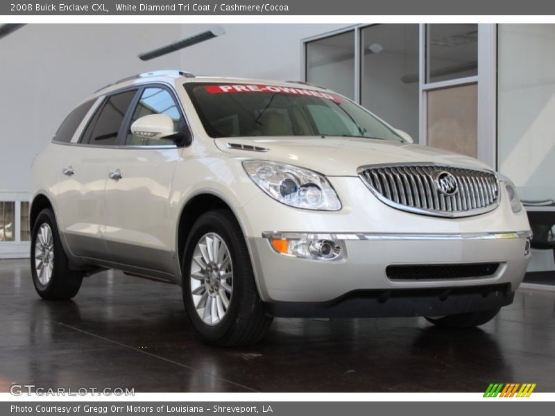 White Diamond Tri Coat / Cashmere/Cocoa 2008 Buick Enclave CXL
