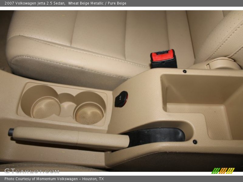 Wheat Beige Metallic / Pure Beige 2007 Volkswagen Jetta 2.5 Sedan
