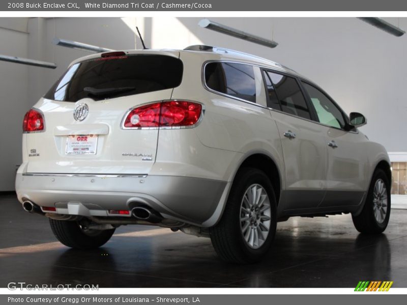White Diamond Tri Coat / Cashmere/Cocoa 2008 Buick Enclave CXL