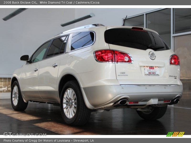 White Diamond Tri Coat / Cashmere/Cocoa 2008 Buick Enclave CXL