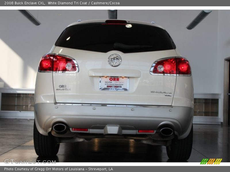White Diamond Tri Coat / Cashmere/Cocoa 2008 Buick Enclave CXL
