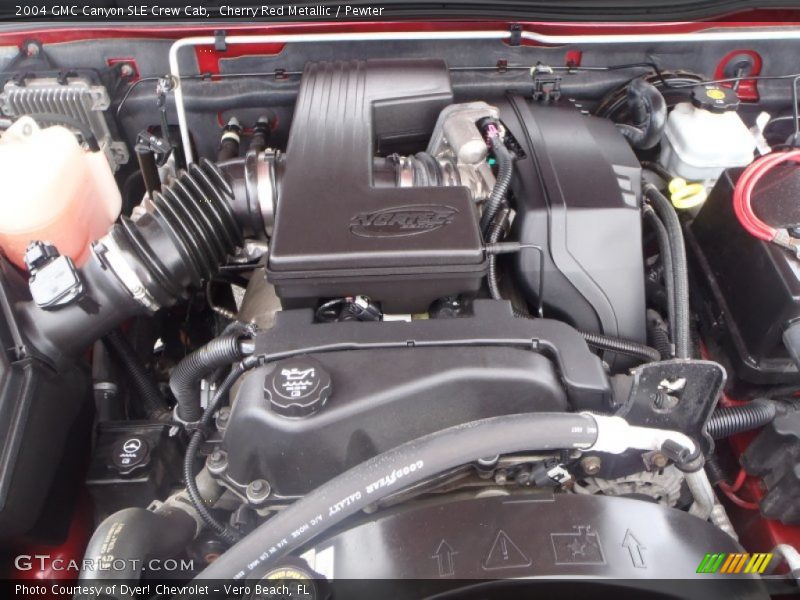  2004 Canyon SLE Crew Cab Engine - 3.5 Liter DOHC 20-Valve 5 Cylinder