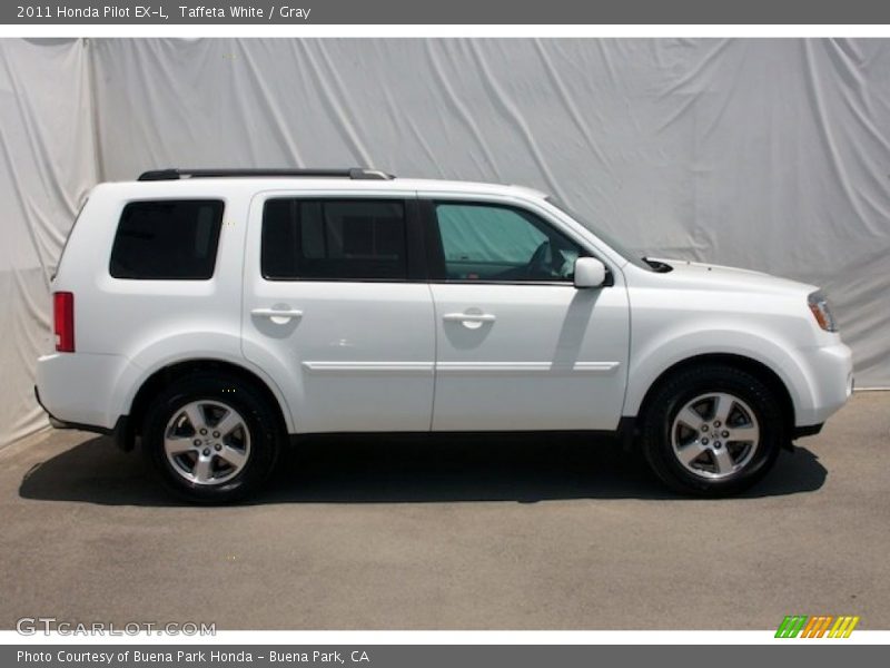 Taffeta White / Gray 2011 Honda Pilot EX-L