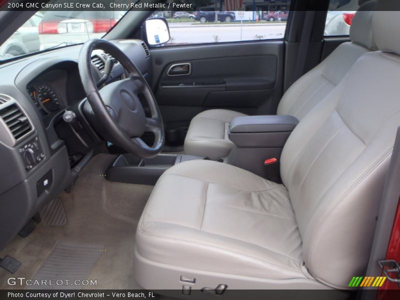 Front Seat of 2004 Canyon SLE Crew Cab