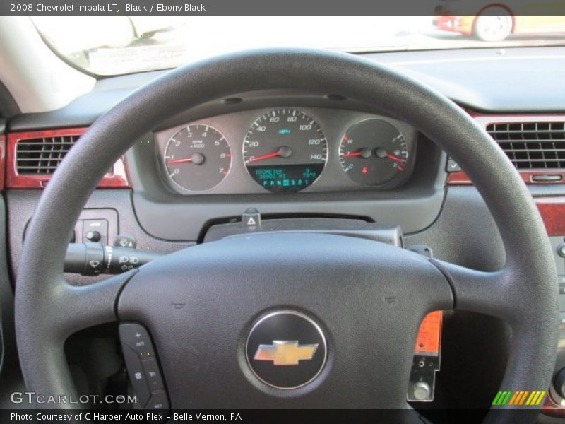 Black / Ebony Black 2008 Chevrolet Impala LT