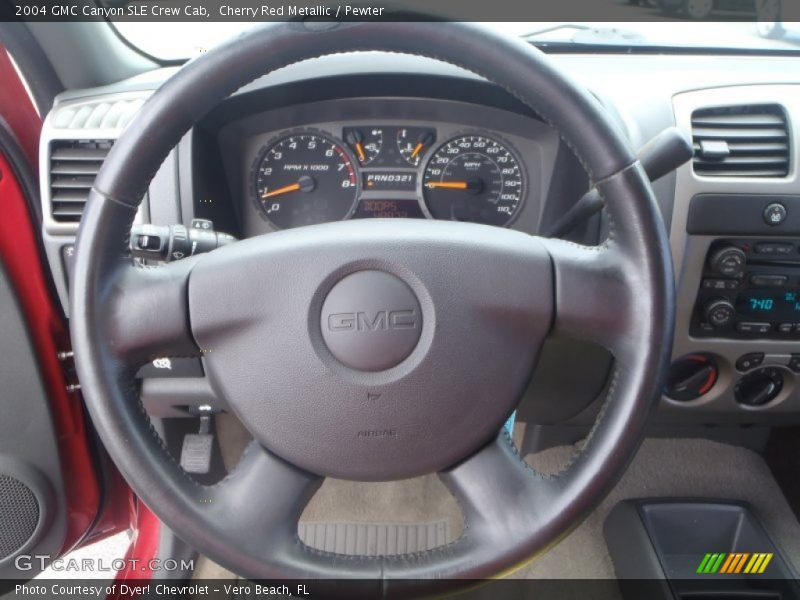  2004 Canyon SLE Crew Cab Steering Wheel