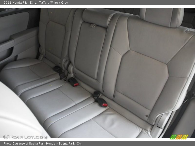 Taffeta White / Gray 2011 Honda Pilot EX-L