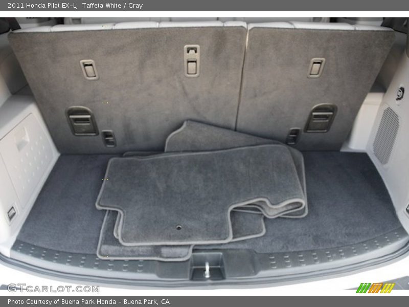 Taffeta White / Gray 2011 Honda Pilot EX-L