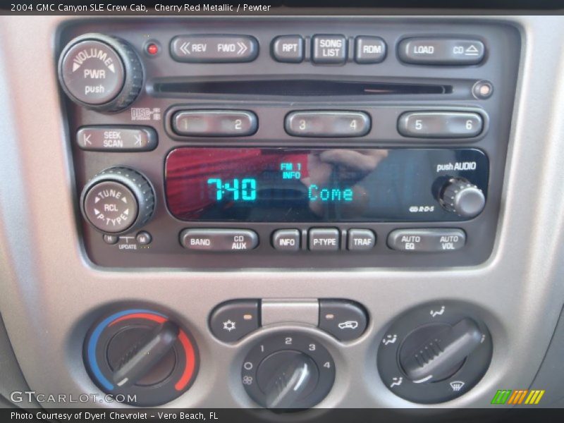 Audio System of 2004 Canyon SLE Crew Cab