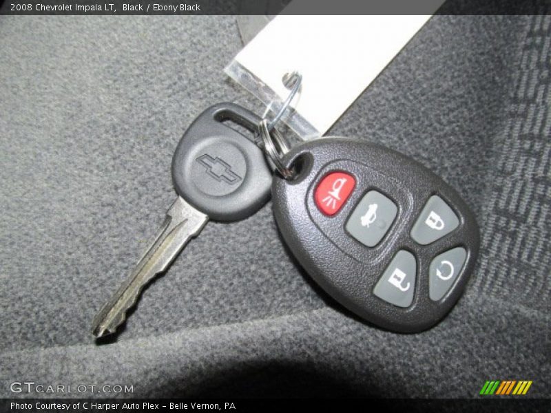 Black / Ebony Black 2008 Chevrolet Impala LT