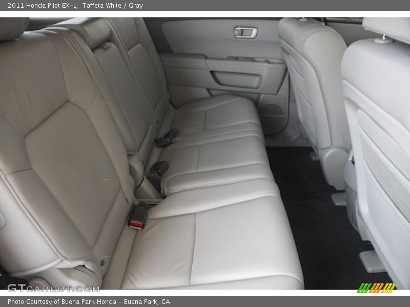 Taffeta White / Gray 2011 Honda Pilot EX-L