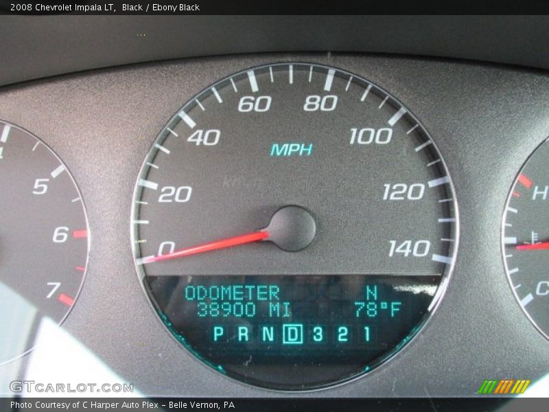 Black / Ebony Black 2008 Chevrolet Impala LT