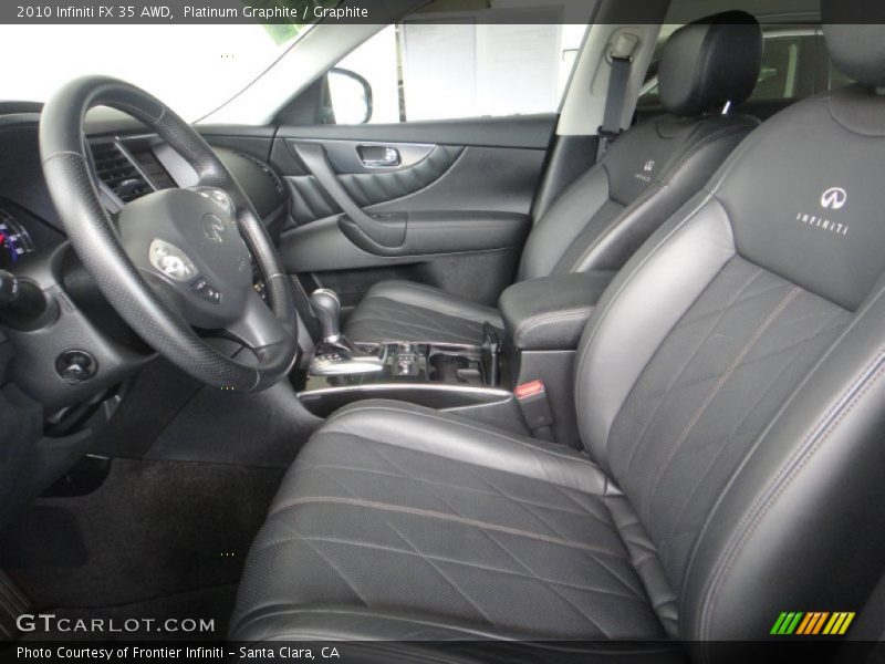 Platinum Graphite / Graphite 2010 Infiniti FX 35 AWD
