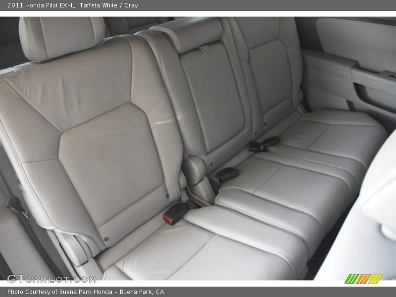 Taffeta White / Gray 2011 Honda Pilot EX-L