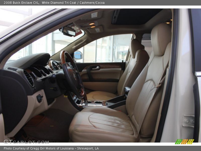 White Diamond Tri Coat / Cashmere/Cocoa 2008 Buick Enclave CXL