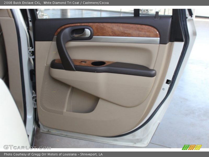 White Diamond Tri Coat / Cashmere/Cocoa 2008 Buick Enclave CXL