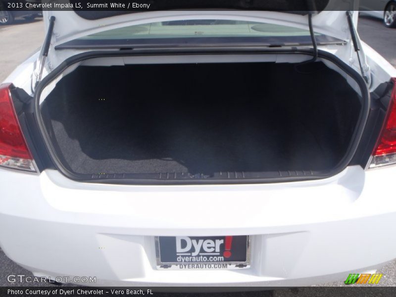 Summit White / Ebony 2013 Chevrolet Impala LS
