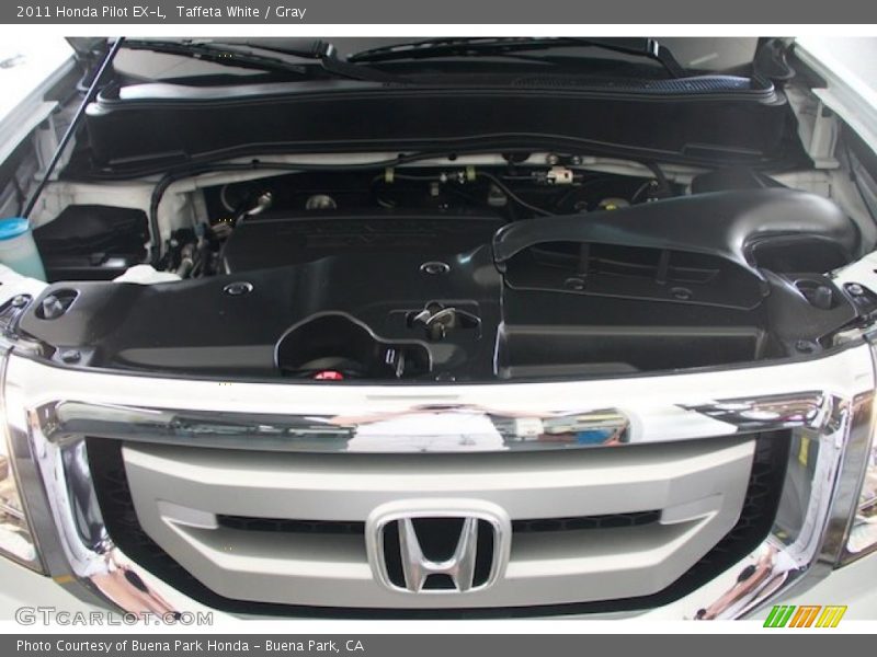 Taffeta White / Gray 2011 Honda Pilot EX-L