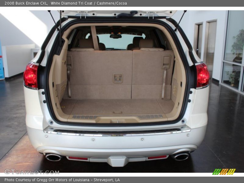 White Diamond Tri Coat / Cashmere/Cocoa 2008 Buick Enclave CXL