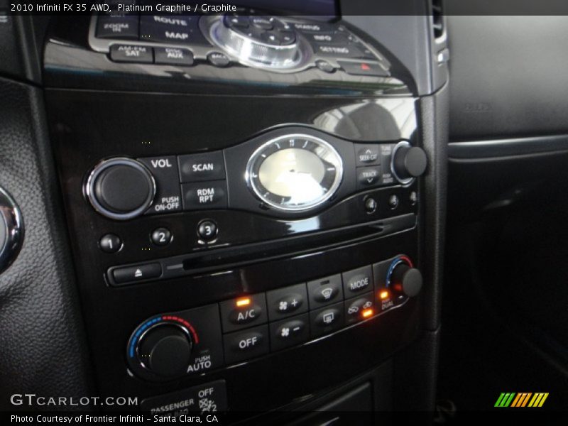 Platinum Graphite / Graphite 2010 Infiniti FX 35 AWD