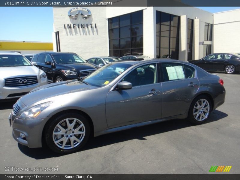 Graphite Shadow / Graphite 2011 Infiniti G 37 S Sport Sedan